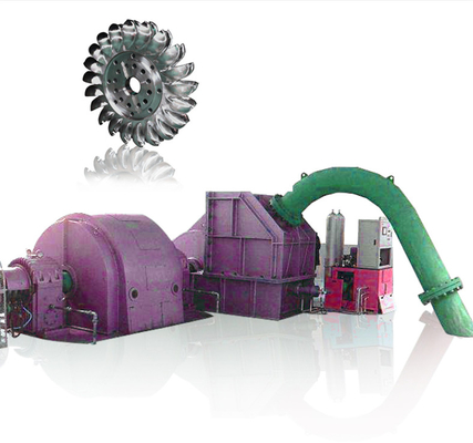 Turbina de agua Pelton confiable para la fábrica de generación síncrona personalizada