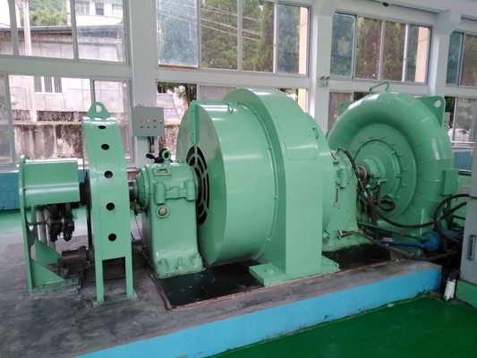 450-1000RPM Velocidad nominal Francis Generador de turbina que aumenta la eficiencia industrial