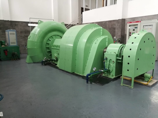 Modo de instalación vertical u horizontal para el generador de turbina Francis de 50 Hz/60 Hz
