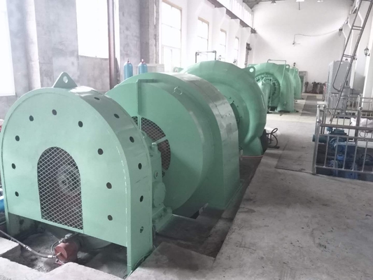 Modo de control eficiente para el generador de turbina Francis con cabeza de agua nominal de 20m-300m