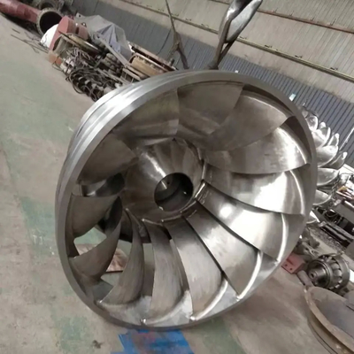 Eficiencia del generador de turbina hidráulica Francis Eficiencia nominal del 90% al 96% para plantas de energía