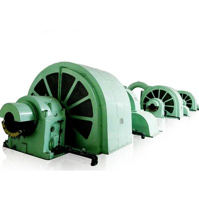 Rango de velocidad 500-3000 r/min Generador de turbina de ruedas de Pelton para energía hidroeléctrica