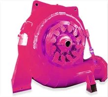 Turbina de agua de gran potencia con una potencia de salida de 200kw-20mw y un voltaje nominal de 220V-690V