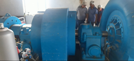 Generador de turbina hidráulica duradero para aplicaciones de alta capacidad de 200kw-20mw de capacidad