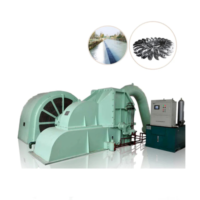 85-95% de eficiencia de refrigeración por aire/aceite Generador de turbina de ruedas de Pelton para generación de energía