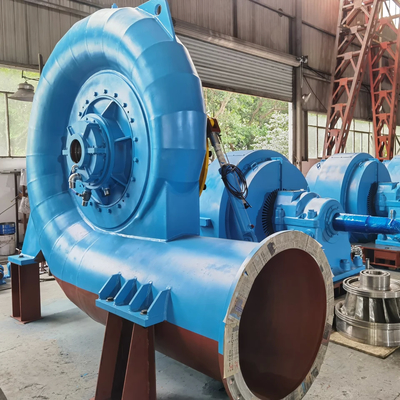 Generador de turbina de agua vertical con color personalizado y modo de excitación sin escobillas