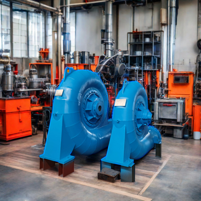 Generador de turbina Francis vertical u horizontal con una eficiencia nominal del 90% al 96%