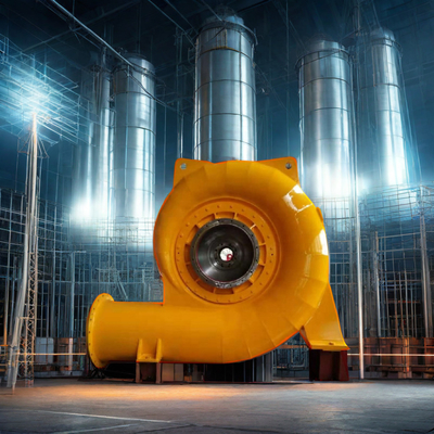 Generador de turbina Francis para pequeñas centrales eléctricas muy utilizado en el mundo