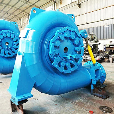 Generador de turbina hidráulica de 200kw-20mw de capacidad con una vida útil de 50 años / 450-1000 rpm RPM