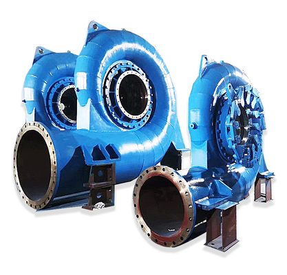450-1000RPM Francis Generador de turbina con cabeza de agua nominal 20m-300M