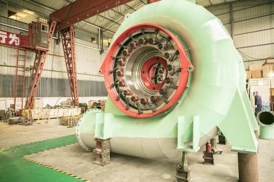 Turbina de agua personalizable 200kw-20mw Potencia de salida 300-3000rpm Rango de velocidad