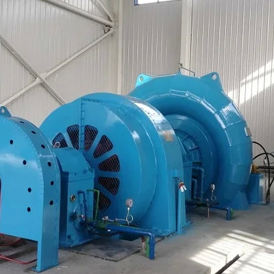 Eficiencia Cabeza de agua 5m-500m Generador de turbina hidráulica Modelo personalizado 450-1000rpm 200kw-20mw