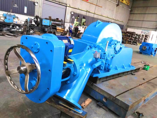 Generador de turbina de turbina vertical/horizontal de 200 kW-30 MW 50-400m Cabeza 500-3000 rpm Velocidad