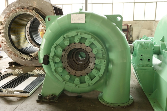 Generador de turbina hidráulica Francis de acero inoxidable para centrales hidroeléctricas