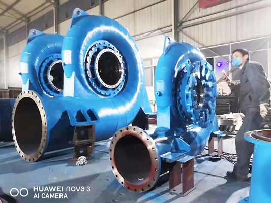 Turbina de agua sin escobillas para interiores y exteriores 50 Hz Frecuencia nominal 300-3000 rpm Rango de velocidad