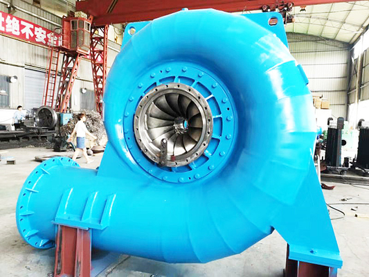 Generador de turbina hidráulica de acero y acero inoxidable personalizado con alta durabilidad