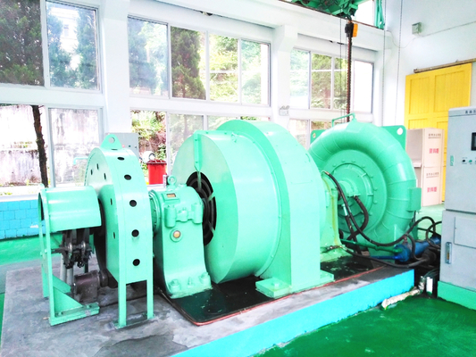 Eficiencia 90-96% Turbina de agua de alta velocidad con 450-1000 rpm Turbina Francis Kaplan Pelton