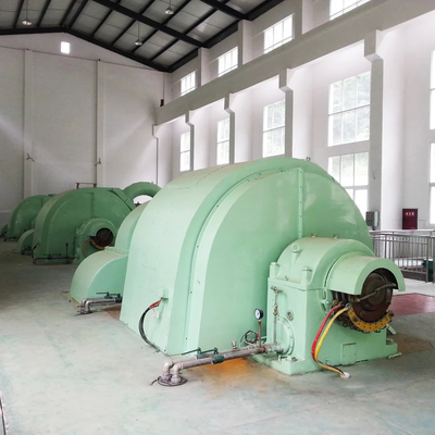 Potencia de salida Generador de energía de la turbina Pelton Modo de excitación sin escobillas Clasificación de aislamiento F