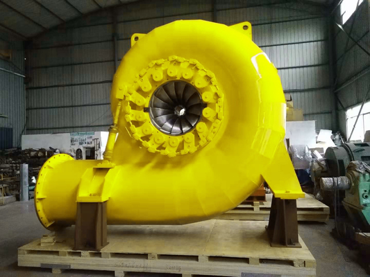 Generador de turbina de acero inoxidable Francis de potencia 300KW-20MW Instalación vertical u horizontal