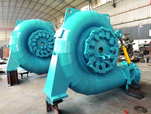 Generador de turbina de agua automático/manual para interiores/exteriores 220V-690V de color personalizado Instalación vertical/horizontal