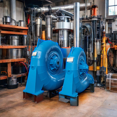 Capacidad Generador de turbina hidráulica de acero personalizado 200kw-20mw Modelo de acero inoxidable