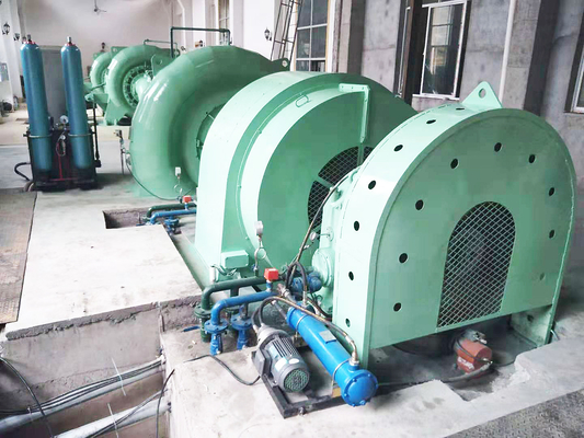 Generador de turbina hidráulica de acero inoxidable 200kw-20mw Capacidad 50HZ/60HZ