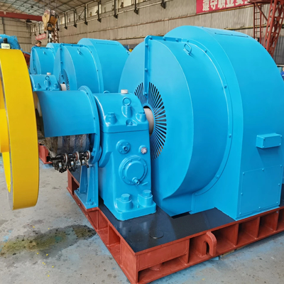 Generador de turbina hidráulica Kaplan de acero inoxidable 100-20MW 0,8-0,9 Factor de potencia Color personalizado