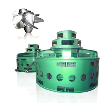 Generador de turbina de acero inoxidable de color personalizado 5-30m Cabeza nominal 220-11000V