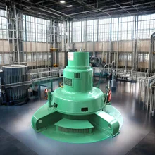 Eficiencia Generador de turbina de alta eficiencia 100-20MW 0,8-0,9 Factor de potencia Colores personalizados