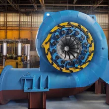 Generador de turbina de agua de acero inoxidable de 600 kW con modo de control automático