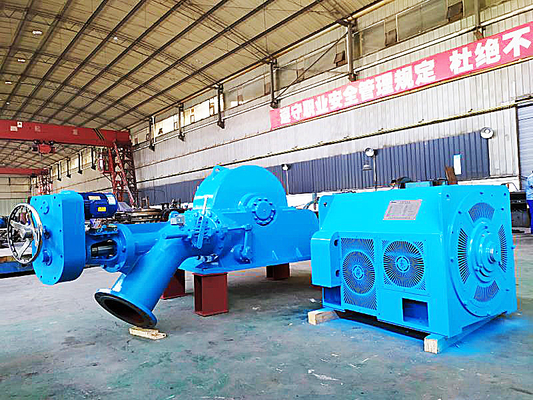 200kw-20mw Turbina de agua personalizada Interior/exterior Aire/agua de refrigeración de frecuencia nominal