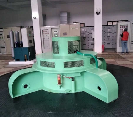 Turbina de agua sin escobillas personalizada 450-1000 RPM Instalación vertical Aire/agua de enfriamiento 300-3000rpm
