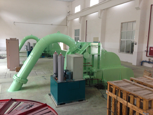 Eficiencia Generador de turbina Pelton IP54 Rango de velocidad de enfriamiento por aire/aceite nominal 500-3000 r/min