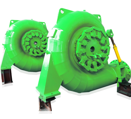 Generador de turbina de agua de potencia con modo de excitación sin escobillas de 220V-690V de voltaje nominal para interiores y exteriores