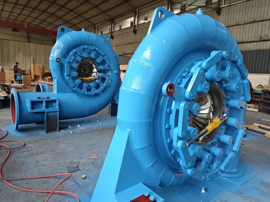 Capacidad Generador de turbina hidráulica 450-1000 rpm 50Hz/60Hz Frecuencia 200kW-20MW Salida