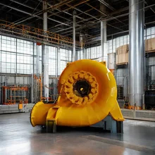 Durabilidad Generador de turbina hidráulica 200kw-20mw Capacidad 50HZ/60HZ Frecuencia