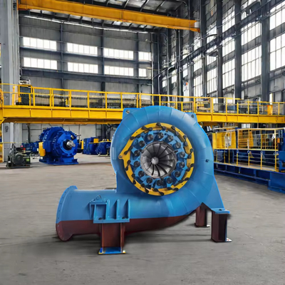200kw-20mw Turbina de agua de alta cabeza de acero y acero inoxidable para aplicaciones de durabilidad
