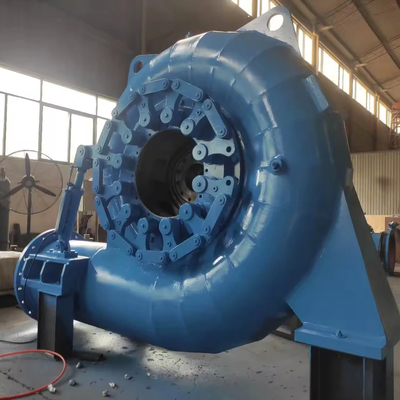 Generador de turbina hidráulica de acero inoxidable de capacidad para 5-500 m de cabeza de agua