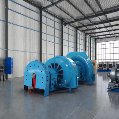 Generador de turbina hidráulica de acero 200kw-20mw Capacidad 50HZ/60HZ Frecuencia