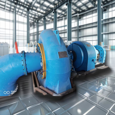 Turbina de agua de alta cabecera con acero y acero inoxidable Capacidad 200kw-20mw