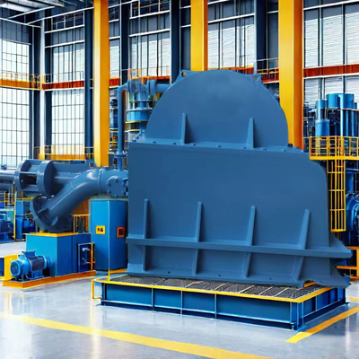 5T-50T Generador de turbina de Pelton personalizado con enfriamiento por aceite de aire y excitación de tiristor