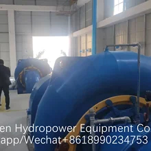Generador de turbina de agua hidroeléctrica para instalación al aire libre