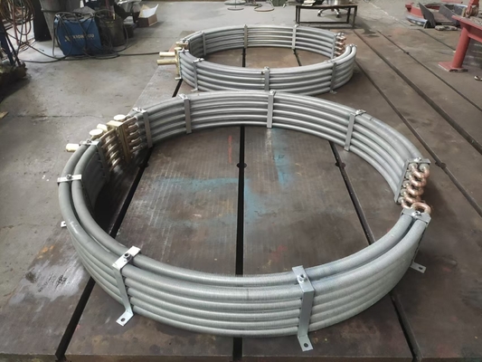 Unidad de refrigeración de aceite de turbina hidráulica de pared 0-80.C Temperatura de funcionamiento