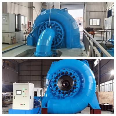 Generador de turbina hidroeléctrica de acero inoxidable de 200 kW a 20 MW Equipos personalizados para centrales hidroeléctricas