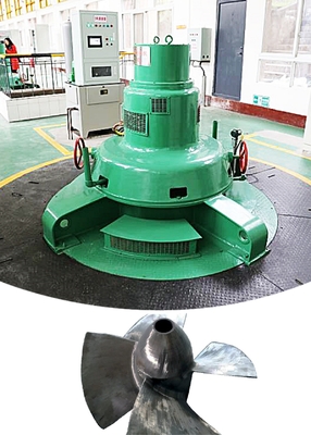 Generador de turbina Francis de acero inoxidable de 200 kW-20 MW Kaplan Turbina hidroeléctrica con una vida útil de 50 años