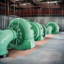 Generador de turbina de agua para aplicaciones interiores / exteriores