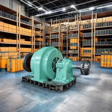 Instalación vertical / horizontal Generador de turbina de agua personalizado de 200kw-20mw con refrigeración por aire / agua