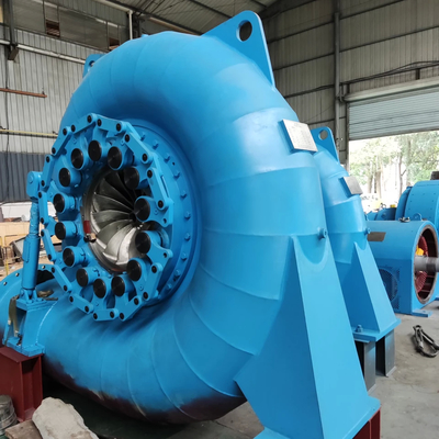 Generador de turbina de acero inoxidable de Kaplan Francis Turbina hidroeléctrica