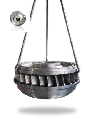 Configuración de la cuchilla personalizada y duradera Corredor de turbina de agua para mini hidroeléctrica