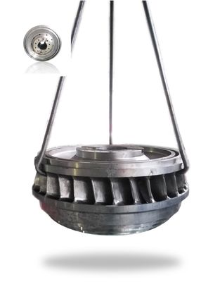 Generación de energía hidroeléctrica Corredor de turbina hidráulica con longitud de hoja personalizada y velocidad nominal del rotor de 300 rpm